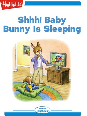 cover image of Shhh Baby Bunny Is Sleeping